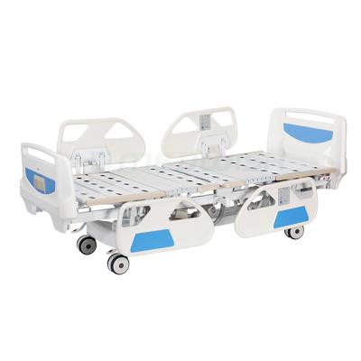 China AG-BY004 5 Functions Hospital Room Multifunctional Electric ABS Bed Hospital Furniture Hospital Bed Wholesale High Quality Price for sale