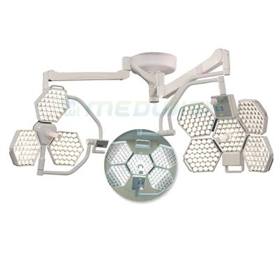 China AG-LT014B 5+3 Medical Surgical Metal Double Head Ceiling Surgical Light Operation Lamp Led For Hospital Room Equipment for sale