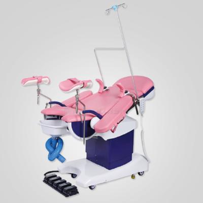 China Metal hospital birth table medical equipment multifunctional obstetric surgical bed clinic gynecological examination table AG-C205A for sale