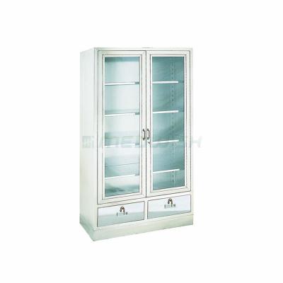 China Modern AG-SS083-1 Laboratory Office Furniture Iron Cast Material Hospital Medical Cupboard for sale