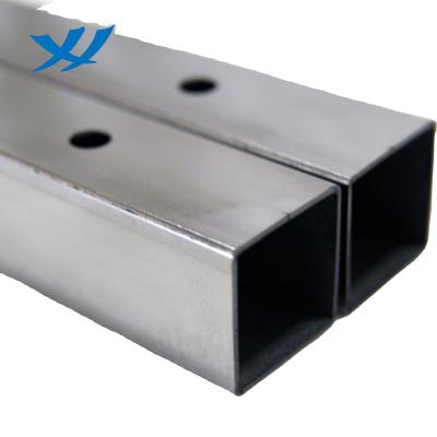 China Decoration Manufacturers Selling Stainless Steel Square Tube 201 Laser Drilling Decorative Tube for sale