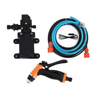 China China-chic new factory price electric self priming portable car wash pump 12v high pressure car washer for sale