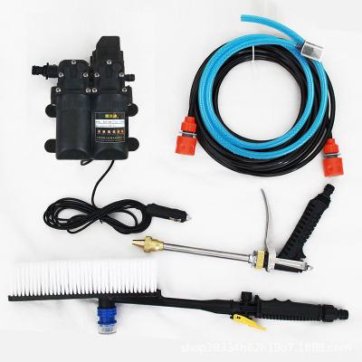 China China-chic New DC 12v High Pressure Car Washer Self Priming Portable 12v Car Wash High Pressure Water Car Washer for sale