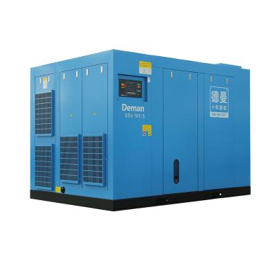 China Popular factory 45kW 60hp 5bar low pressure textile industry popular manufacturer for screw air compressor for sale