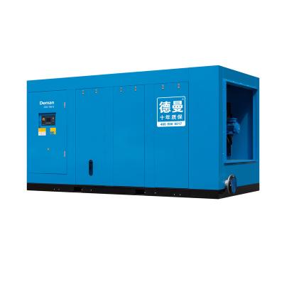 China Factory 160kW 210hp 5bar 6bar 7bar Permanent Magnet Motor IE4 High VSD Screw Air Compressor Efficient Air Jet Loom for sale