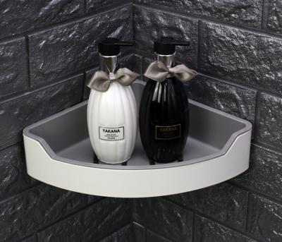 China Wall Mounted Type Stainless Steel Bathroom Shelf With Plastic Inner Box for sale