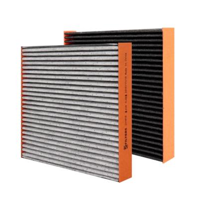 China Zfilter system brand of car air conditioner remove antivirals pm2.5 activated carbon air filter for air conditioner for sale