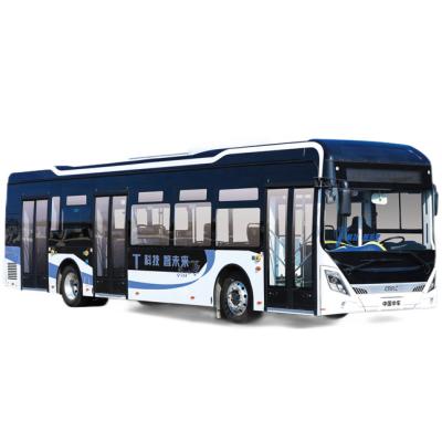 China Projeto de bloco 12m Pure Electric Bus TEG6125BEV12 Com longo alcance Forte potência à venda