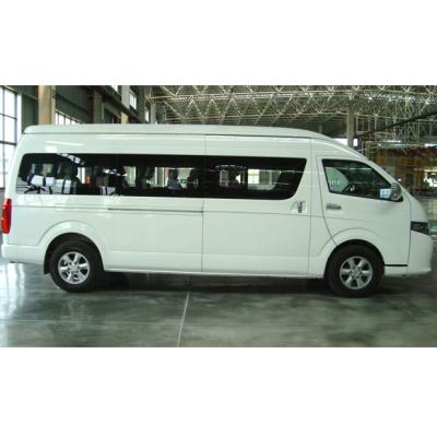 China Big Capacity Long Range Pure Electric High Roof New Haise Van Suitable City Use for sale