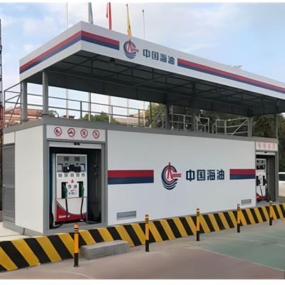 China Veiligheid en betrouwbaarheid Slip-mounted CNG station High Flexibility CNG Filling Station Te koop