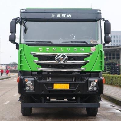 China 8.385m * 2.55m * 3.46m Used Heavy Truck For Building Construction , Mining , Municipal Construction for sale