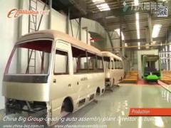 Mini Shuttle Bus Assembly Line Public Transport Bus Manufacturing Factory