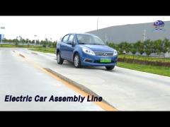 Mini Electric Car Assembly Line 300km Mileage 130km/H Fast Charge