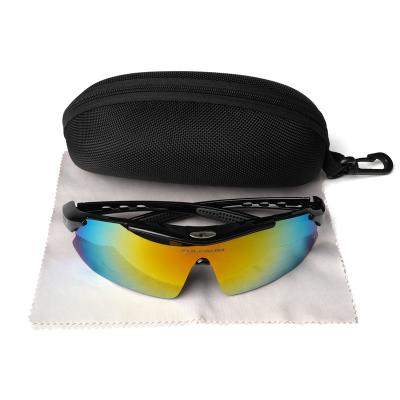 China Hot Selling Fashionable Detachable Road Night Vision Sports Sunglasses Cycling Outdoor Sports Cycling Sports Sunglasses for sale