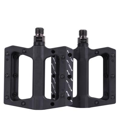 China Hot Sale Anti-skid Outdoor Wide Tread Nylon Fiber Wear Resistant Bicycle Parts Bike Pedal for sale