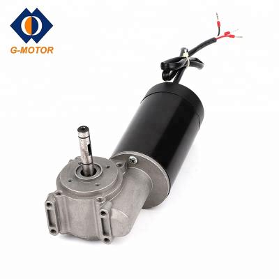 China IP40 DC Rolling Gate Worm Gear Motor 24V For Automatic Sliding Gate for sale