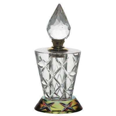 China Europe Crystal Glass Modern Luxury Perfume Bottle For Home Bedroom Centerpiece for sale