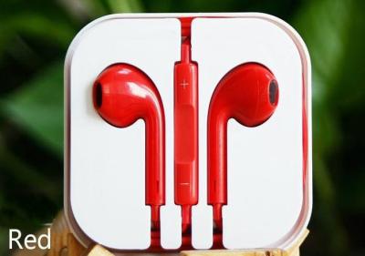 China 2014 colorful design Headphone Earbuds Headset with Remote Mic For mobile Phone for sale