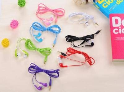 China Noodle color 3.5 in-ear headset for sale