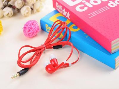 China 2014 wholesale in-ear headphone with Mic and remote control for Samsung earphone for sale