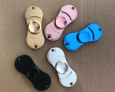 China EDC New Rotate two leaves fidget spinner, decompression fidget spinner toys factory price for sale