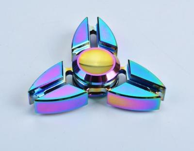 China EDC New Colorful three crabs fidget hand spinner, decompression fidget spinner toys factory price for sale