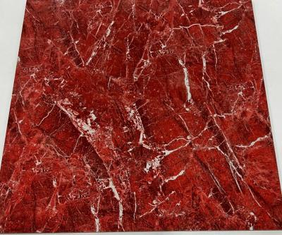 China Water Resistant Dark Red Porcelain Tile , 600 X 600mm Porcelain Tiles 8.5mm for sale