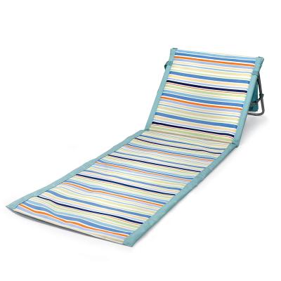 China Fashion High Quality Popular Striped Striped Disposable Blanket With Custom Made Beach Foldable Lounger for sale