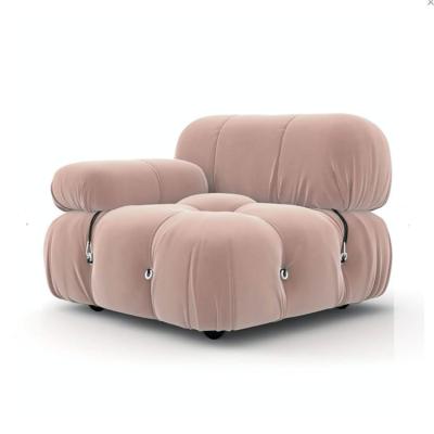 China Modular New Style Modular Sofa Set Furniture Velvet Fabric Sofa Sectional Couch For Living Room for sale