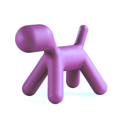 China Modern Fiberglass Puppy Chair For Kids Furniture Stool Outdoor Leisure Living Room Bedroom Colorful Chairs for sale