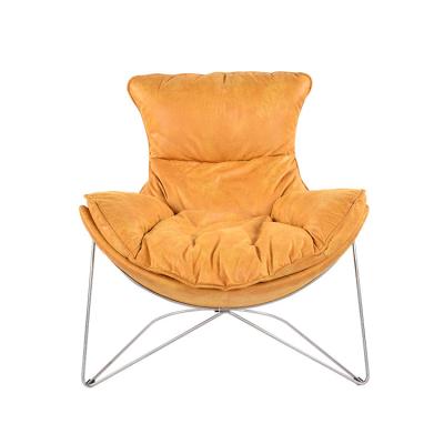 China Modern Nordic Home Furniture Leisure Simple Sofa Chair Living Room Lounge Bedroom Chairs for sale