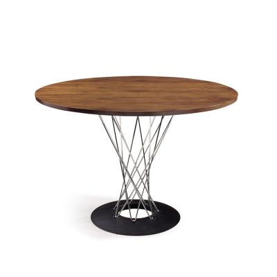 China 2021 Modern Modern Style Round Table Dining Wood Table For Dining Room Living Room Furniture for sale