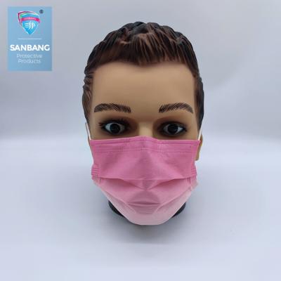 China Comfortable to wear fashion antidust rainbow color disposable masks protective face mask for sale