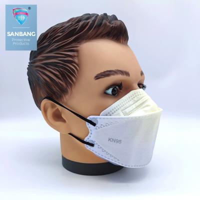 China Comfortable to wear new korean standard adult colorful kn95 face masks hot sales promotion face mask fish shape for sale