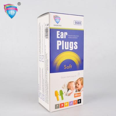 China Noisy Environment Noise Insulation Earplugs Silicone Gel / Rubber Earplugs for sale