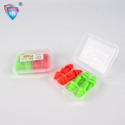 China Noisy Environment Prevent Water Custom For Protect Waterproof Soft Swimming Ear Silicone Ear Plugs for sale