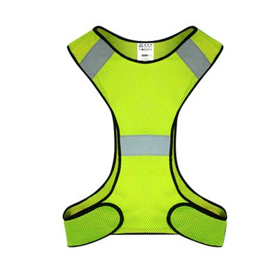 China Water Proof Men Vest Jacket Reflect Vest To Adjust Waterproof Safeti Belt Green Reflect Vest Led for sale