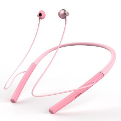 China 280 mAh In-ear New Battery Magnetic Wireless Neckband Headphones BT Sports Stereo Headset for sale