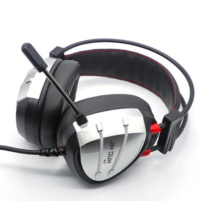 China Cool Headband Gaming Headset PC Light Effects Gaming Earphone Stereo Effect Cheap Cable Headset for sale