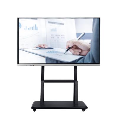 China Conference Interactive Smart Panel All In One Touch Screen PC Whiteboard Online Software OPS Optional for sale