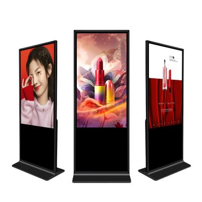 China Indoor 55 inch TV indoor digital signage and display floor standing Canton cenview for advertising publish. for sale