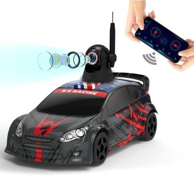 China FPV 1:24 20 Km/h 2.4G 2Wd Gyro Specially Led Drift Phone App Radio Control Fpv Truck Toys Mini Rc Rally Car Wifi High Speed ​​Camera For Boys for sale