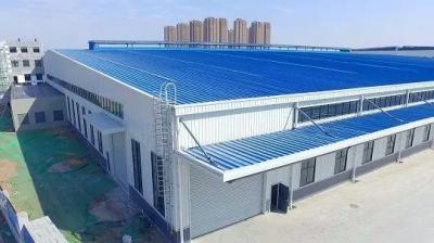 Κίνα Metal Frame Shed Storage Prefabricated Steel Structure Warehouse Constrction Building προς πώληση