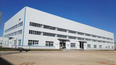 China Modern Industrial Lagre Span Light Steel Structure Factory Workshop With Spacious Layout for sale