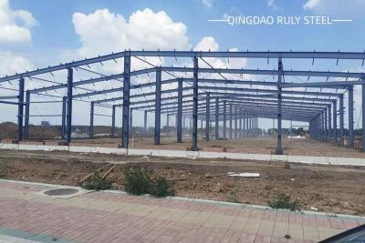 China Large Span Fast Assembling Prefabricated House Construction Steel Structure Building Prefabricated Warehouse for sale