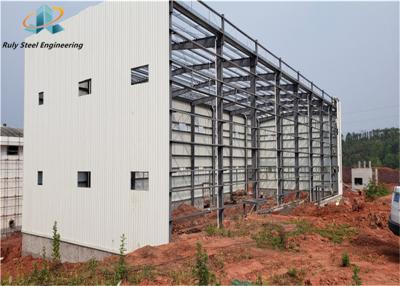 China Multi-story prefabricated steel structure building construction large-span prefabricated warehouse workshop cold storage for sale