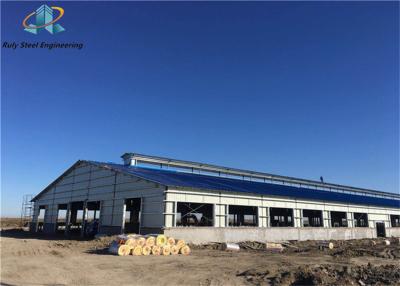 China Metal Prefabricated Steel Structure Large Span Warehouse Workshop Construction Materials Prefab Industry Buildings en venta