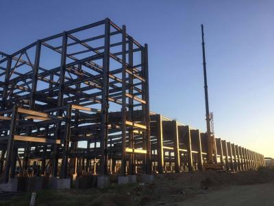 China Customized Prefab Steel Structure Building Construction Materials Warehouse Workshop Hanger Cold Storage Prefab Building en venta