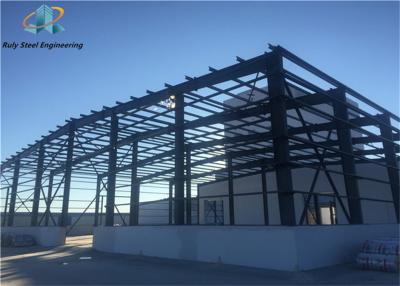 China Prefabricated Steel Structure Warehouse Multi Story Large Span Prefab Workshop Factory Manufacturer Fabrication en venta