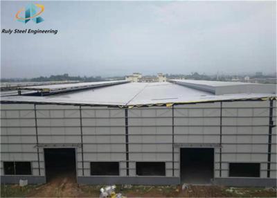 China Steel Storage Shed Metal Construction Prefab Steel Frame Steel Workshop en venta